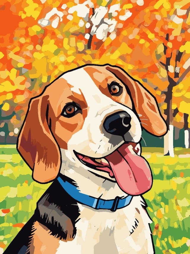 Votre animal : le coloriage colorié